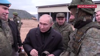 بوتين يتفقد مراكز تدريبية عسكرية في مقاطعة ريازان