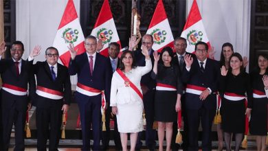 رئيسة بيرو تقدم حكومتها الجديدة