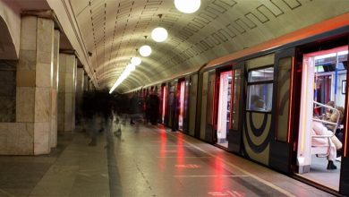 مترو الأنفاق بموسكو
